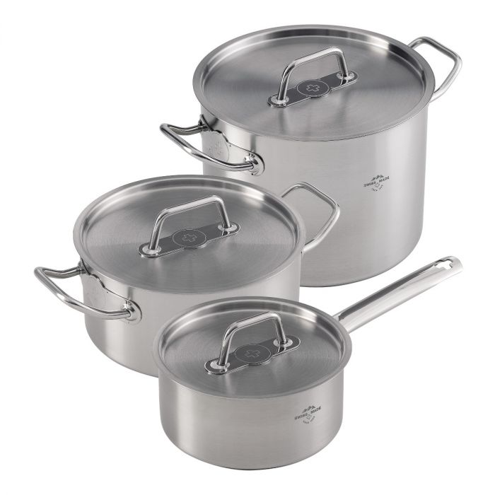 Kuhn Rikon Stainless Steel Montreux Cookware Set