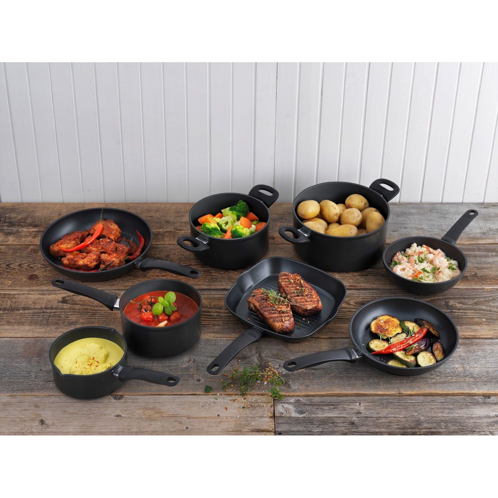 Kuhn Rikon Easy Induction Saucepan & Lid - All Sizes