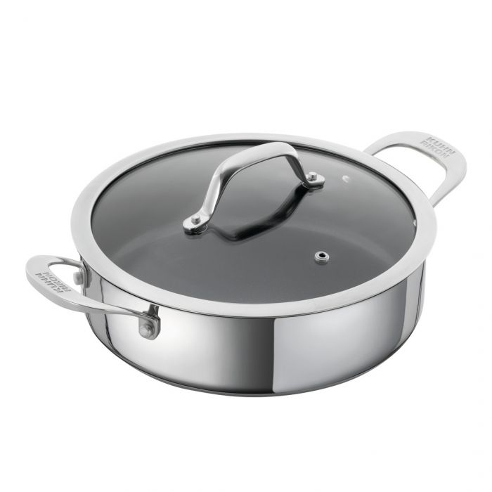 Kuhn Rikon Stainless Steel Allround Sauté Pan - All Sizes