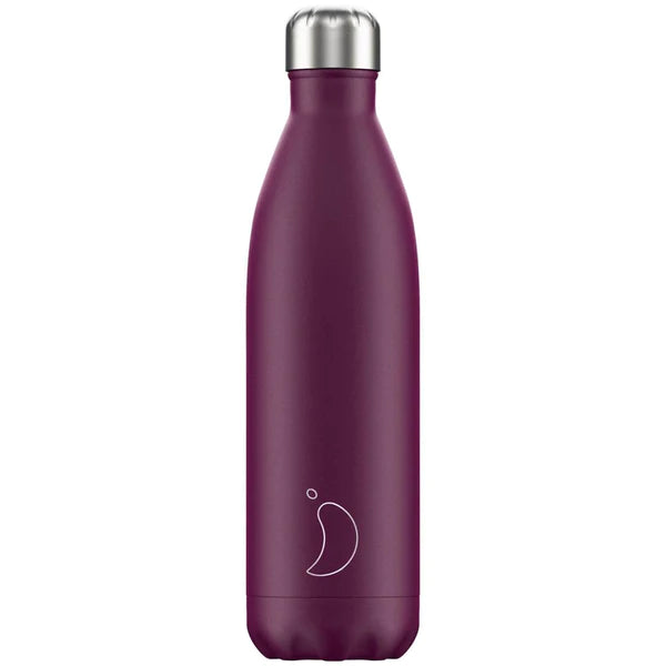 Chilly's Matt Purple 500ml Bottle