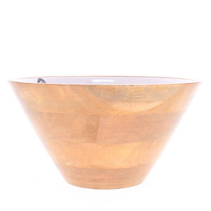 Shoeless Joe Mussel 25cm Wooden Bowl
