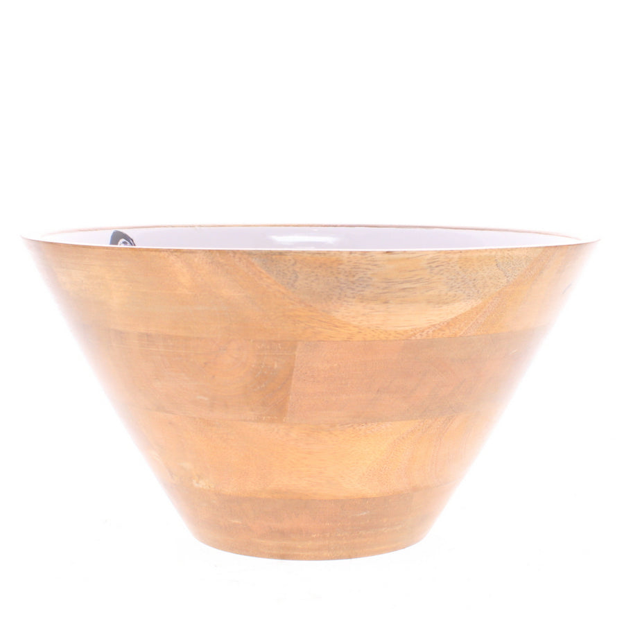 Shoeless Joe Mussel 25cm Wooden Bowl