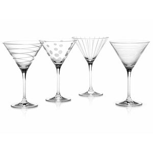 Mikasa Cheers Martini Glasses