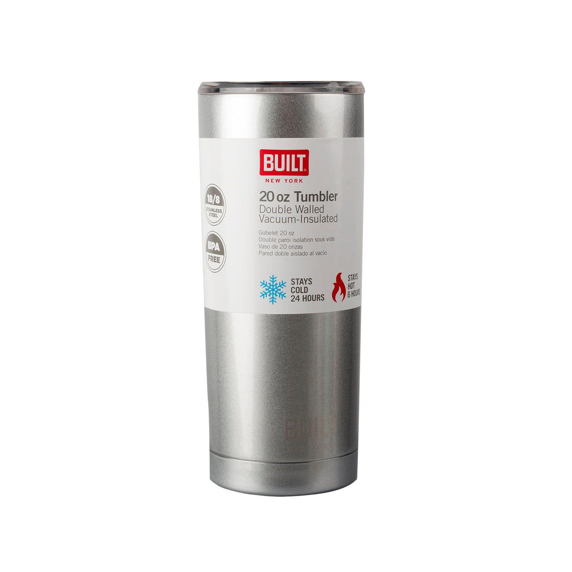 Creative Tops Built Silver Travel Mug
