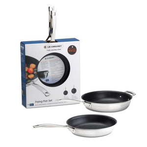 Le Creuset Cook's Special 3-Ply 2 Piece Frying Pan Set