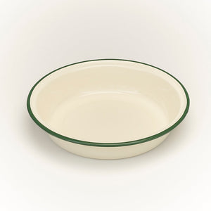 Victor Green Enamel Round Pie Dish - All Sizes