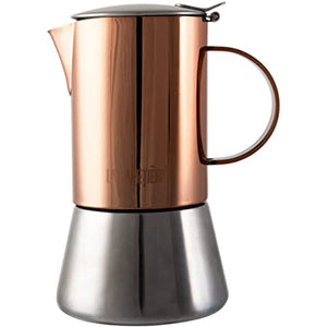La Cafetiere Copper 4 Cup Stove Top Espresso Maker