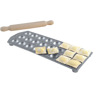 Falcon Round Ravioli Mould with Rolling Pin
