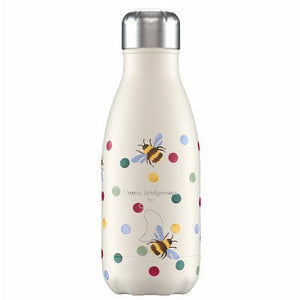 Chilly's Emma Bridgewater 260ml Polka Dot & Bees Bottle
