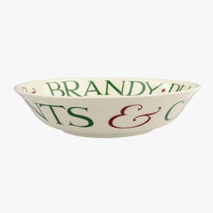 Emma Bridgewater Christmas Toast & Marmalade Plum Pudding Medium Dish- Sale