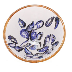 Shoeless Joe Mussel 25cm Wooden Bowl