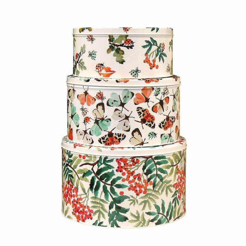 Emma Bridgewater All Creatures Great & Small Set 3 Round Cake Tins