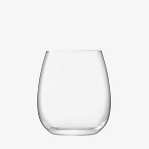 LSA Borough Stemless Red Wine Glass Set