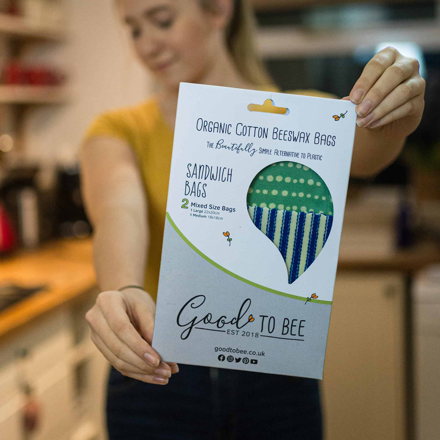 GoodToBee Bark & Weave Sandwich Bags Pack