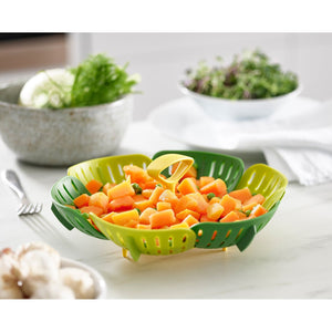 Joseph Joseph Bloom™ Green Folding Steamer Basket