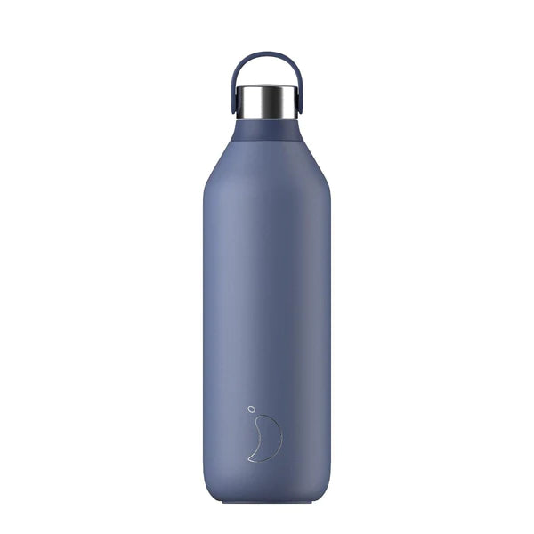 Chilly's Series 2 Whale Blue 1 Litre Bottle