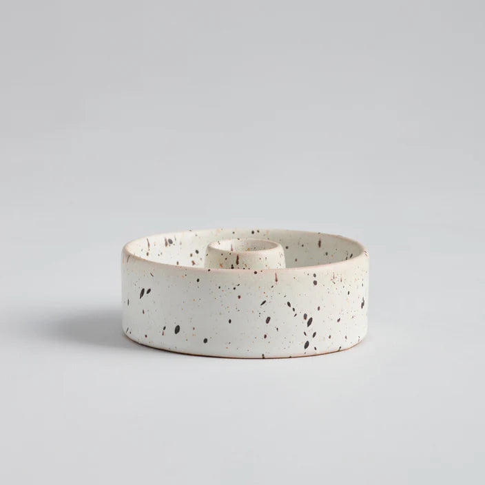 St. Eval Speckled Candle Holder