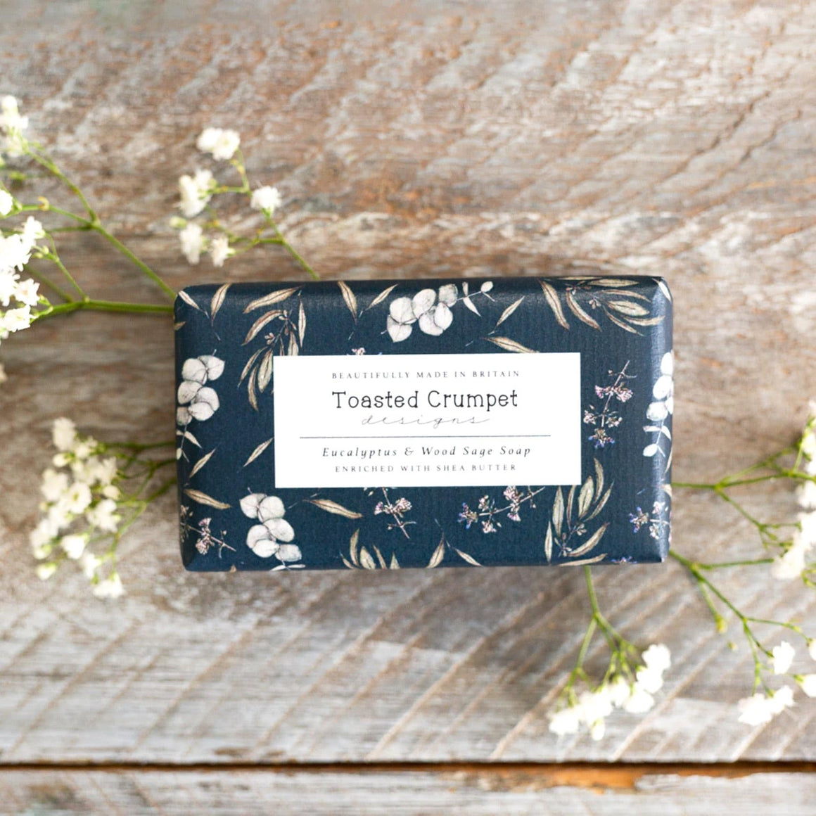 Toasted Crumpet  Eucalyptus & Wood Sage Soap