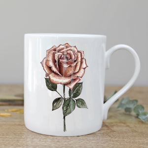 Toasted Crumpet Rose Mug
