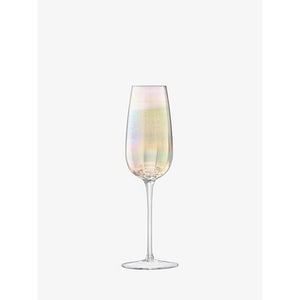 LSA Mother of Pearl Champagne Flutes