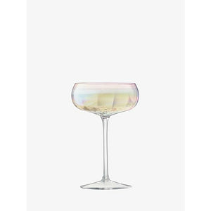 LSA Pearl Champagne Saucers