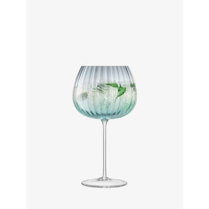 LSA Dusk Green & Grey Balloon Goblets