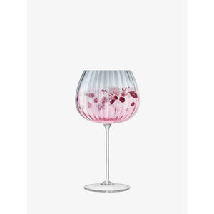 LSA Dusk Pink & Grey Balloon Goblets