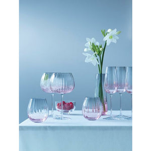 LSA Dusk Pink & Grey Balloon Goblets