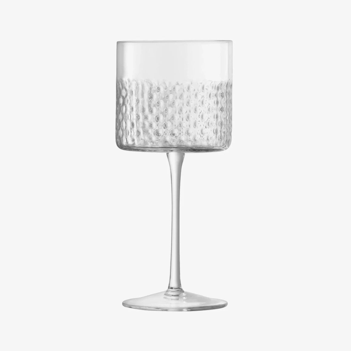 LSA Wicker Clear Wine Glass Set