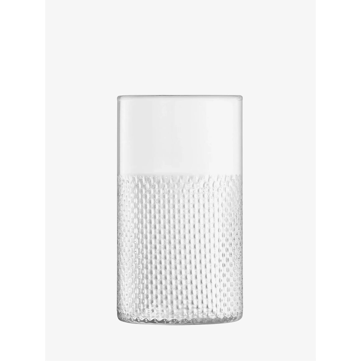 LSA Wicker Clear 25cm Vase