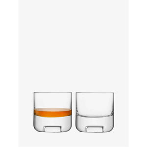 LSA Cask Set of 2 Clear Tumblers