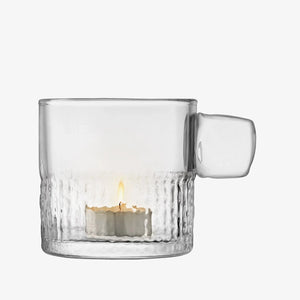 LSA Handle Clear Tealight Holder