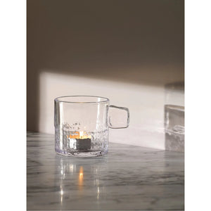 LSA Handle Clear Tealight Holder