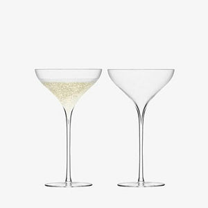 LSA Savoy Champagne Saucers