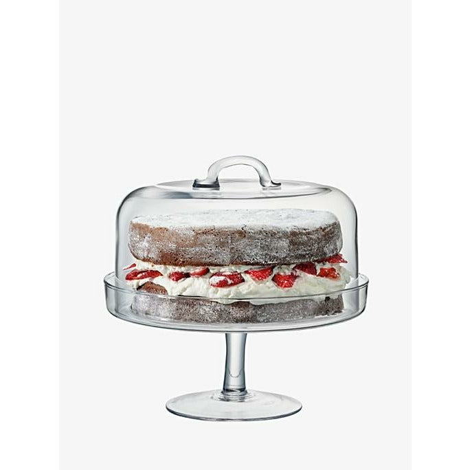 LSA Serve Medium Cake Stand & Dome