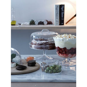 LSA Serve Medium Cake Stand & Dome