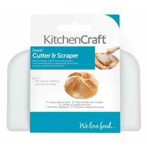 Kitchencraft Plastic Dough Cutter and Scraper