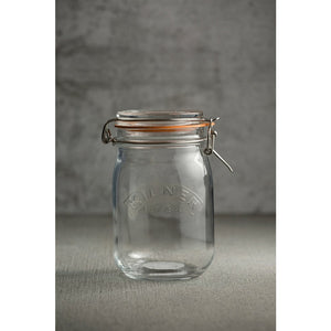 Kilner 1 Litre Round Clip Top Jar