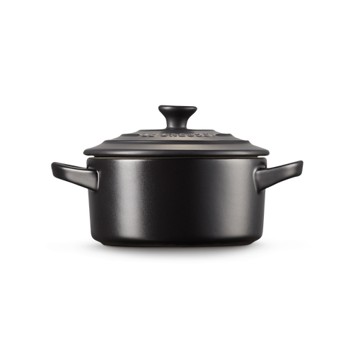 Le Creuset Stoneware Satin Black Petite Casserole
