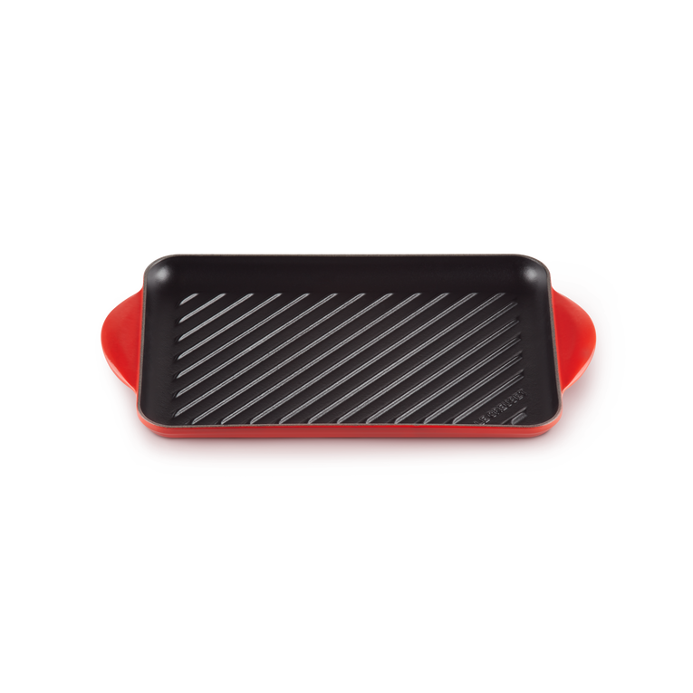 Le Creuset Signature Cast Iron Cerise Grillit - All