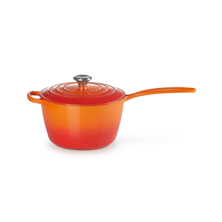 Le Creuset Signature Cast Iron Volcanic Saucepan - All Sizes