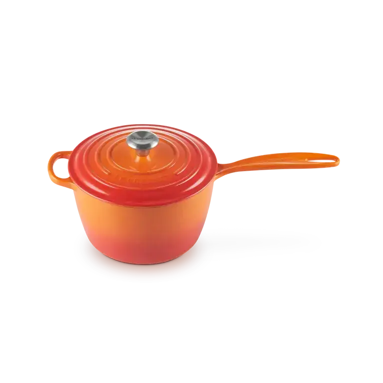 Le Creuset Signature Cast Iron Volcanic Saucepan - All Sizes