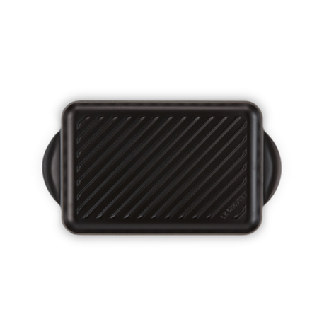 Le Creuset Signature Cast Iron Satin Black Grillit - All