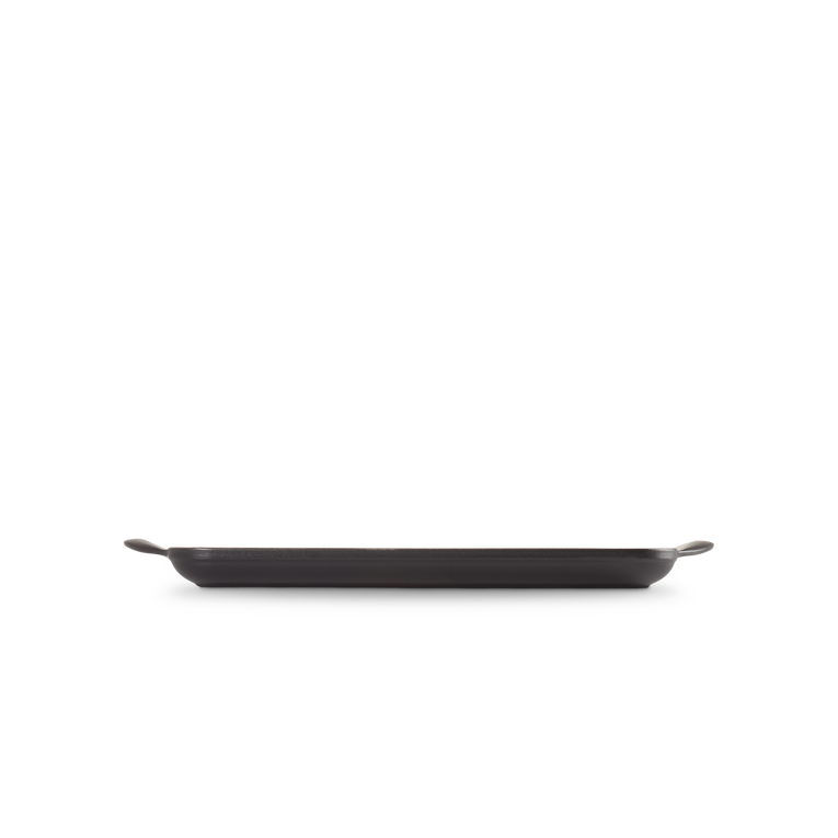 Le Creuset Signature Cast Iron Satin Black Grillit - All