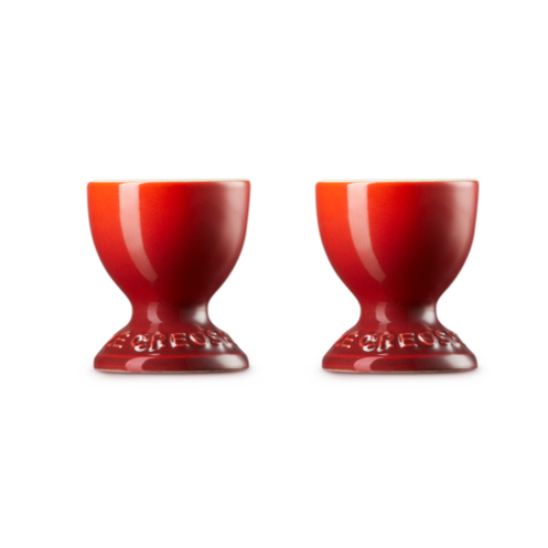 Le Creuset Stoneware Set of 2 Cerise Egg Cups
