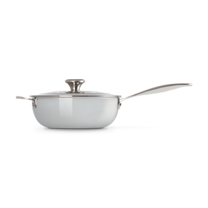 Le Creuset Signature Stainless Steel 24cm Non Stick Saute Pan