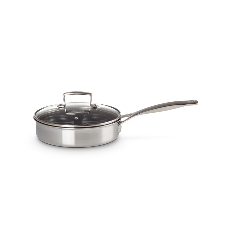 Le Creuset 3-Ply 20cm Saute & Poaching Pan