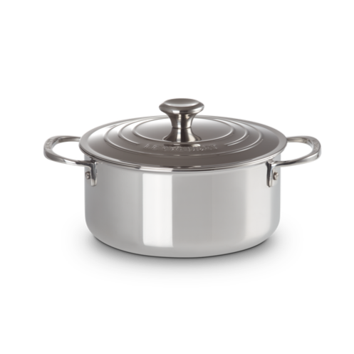 Le Creuset Signature Stainless Steel 24cm Casserole