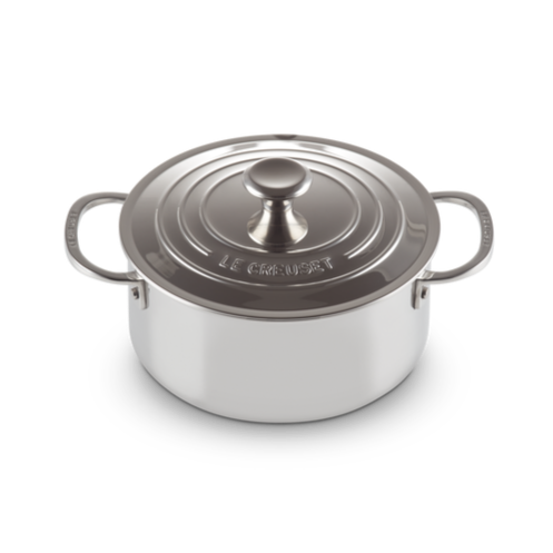 Le Creuset Signature Stainless Steel 24cm Casserole