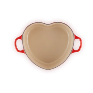 Le Creuset Signature Cast Iron Cerise Heart Shaped Casserole